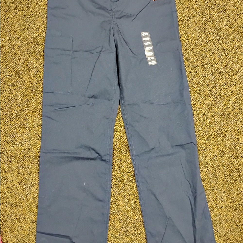 Cherokee Straight Leg Pants - Navy Blue